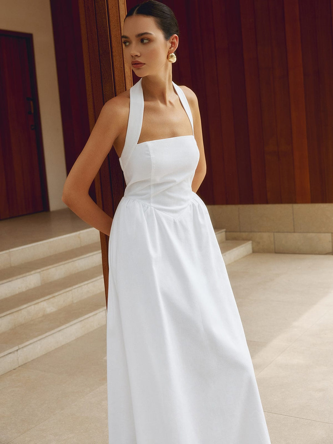 Levoire | Robe Maxi Pour Femmes Tenue D'Été Lumineuse Sans Bretelles