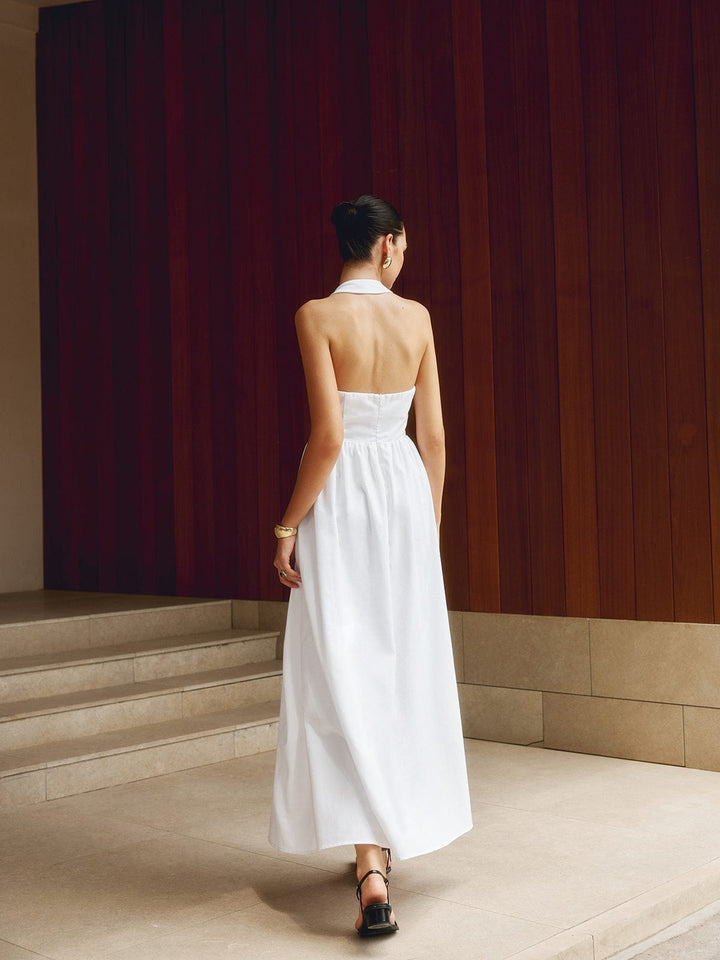 Levoire | Robe Maxi Pour Femmes Tenue D'Été Lumineuse Sans Bretelles
