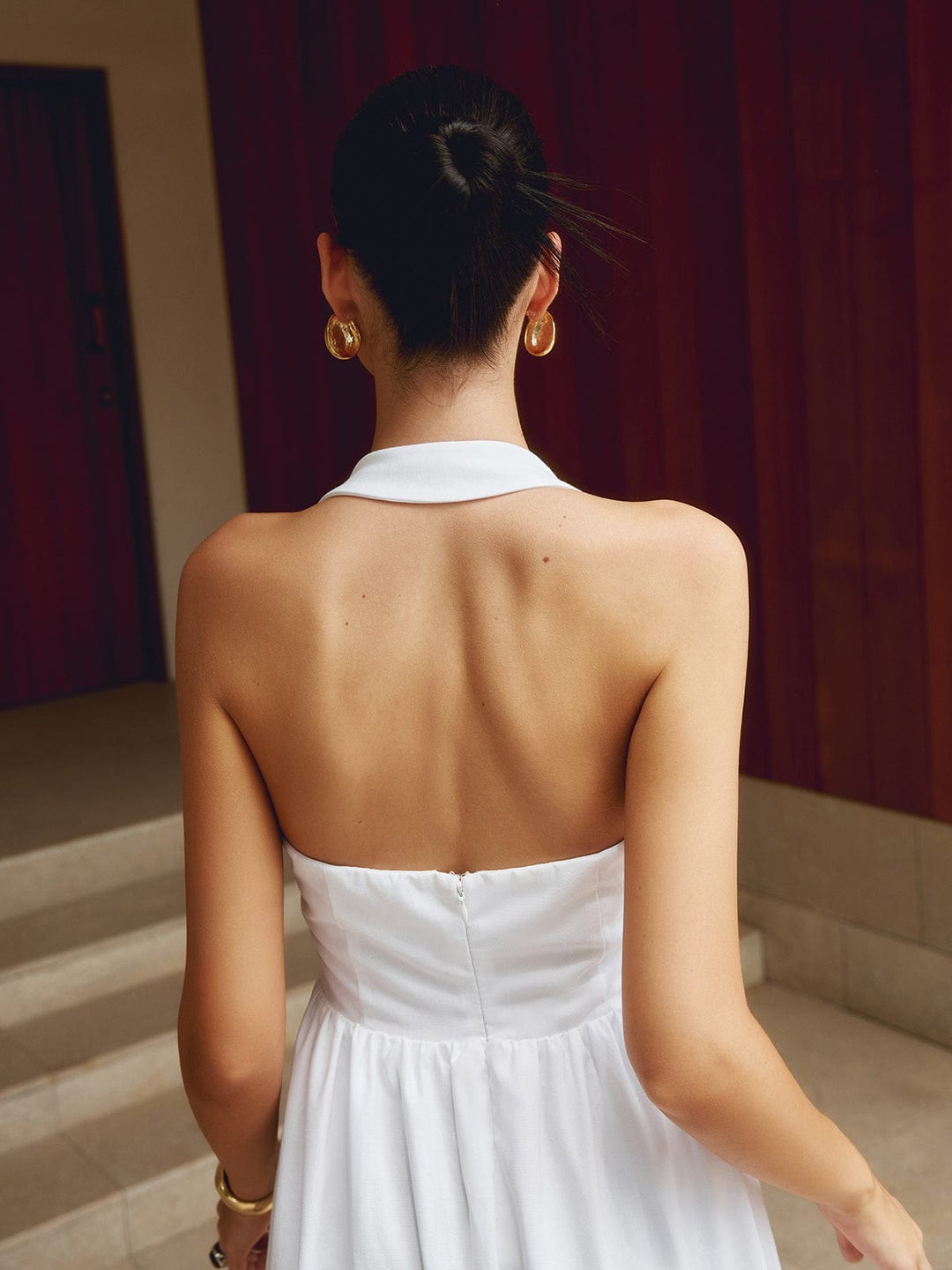 Levoire | Robe Maxi Pour Femmes Tenue D'Été Lumineuse Sans Bretelles