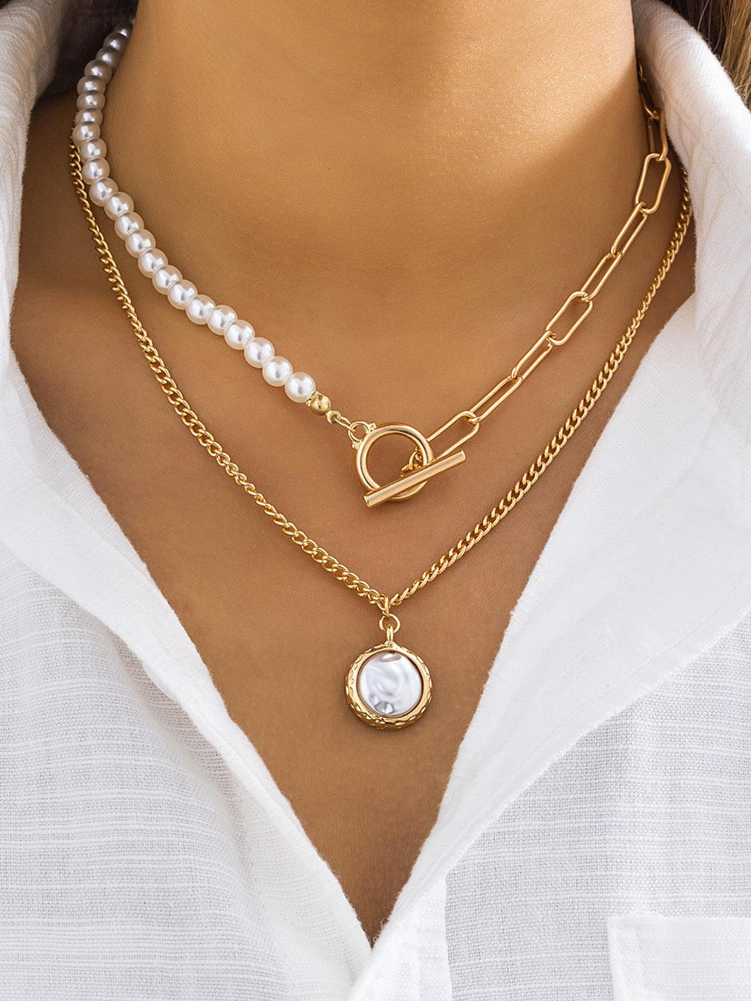 Levoire | Collier En Perles Artificielles Ou