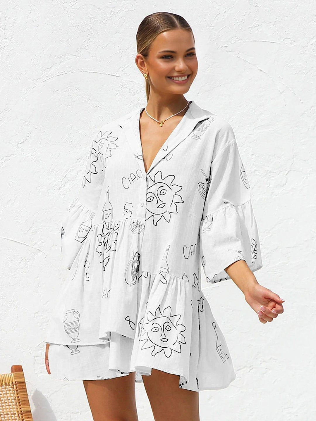 Levoire | Robes D'Été Pour Femmes Blanc