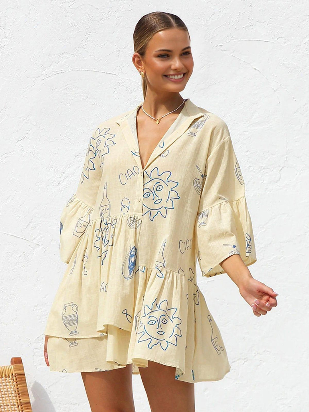 Levoire | Robes D'Été Pour Femmes Abricot