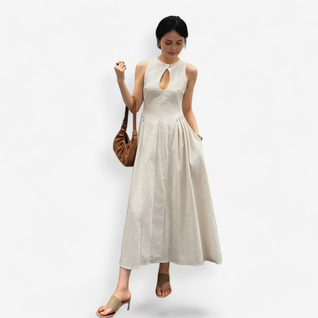 Levoire | Robe En Lin Beige