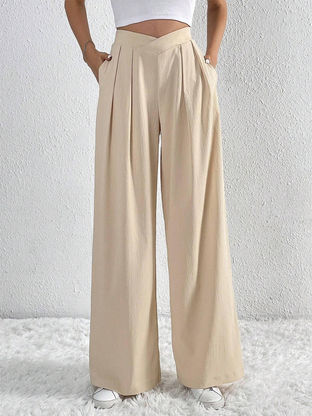 Levoire | Pantalon Plissé Élégant