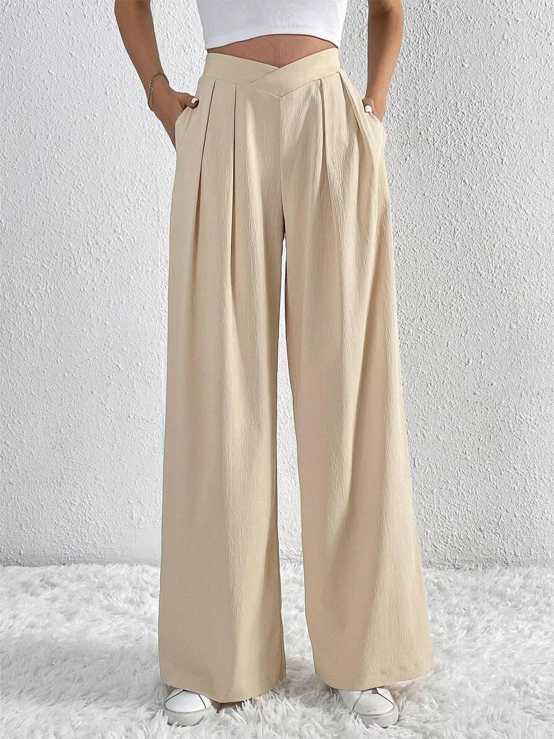Levoire | Pantalon Plissé Élégant