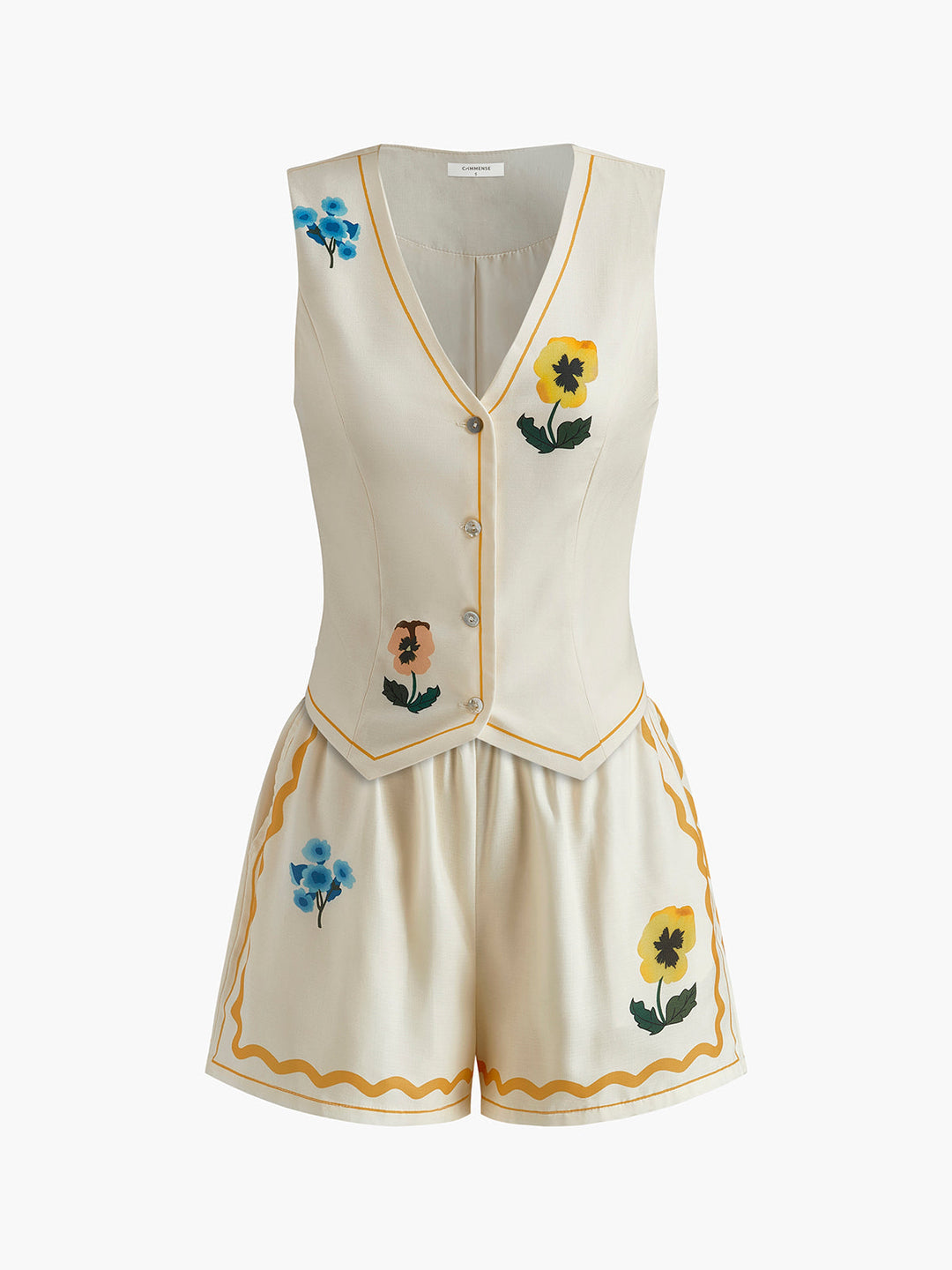Levoire | Ensemble À Deux Pièces Avec Motif Floral