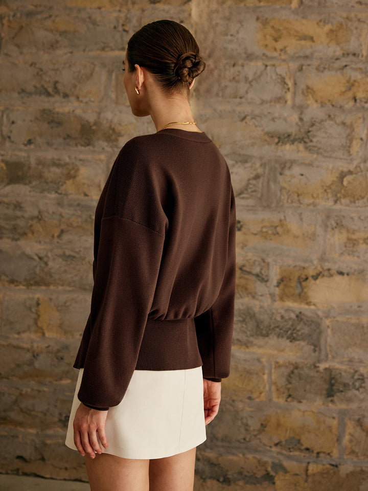Levoire | Manteau Avec Boutons Dorés