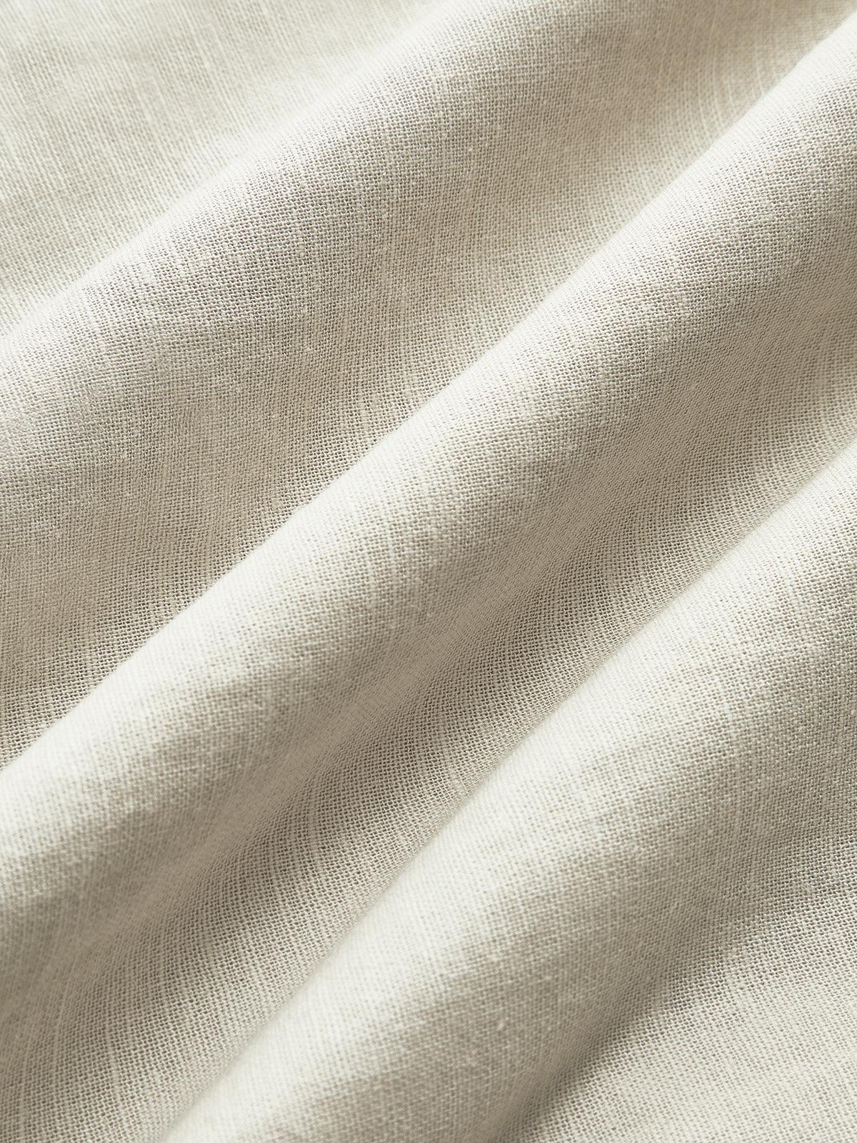 Levoire | Robe Maxi En Coton-Lin Avec Ouverture Pour Femmes