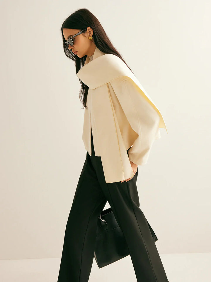 Levoire | Veste Courte Avec Foulard