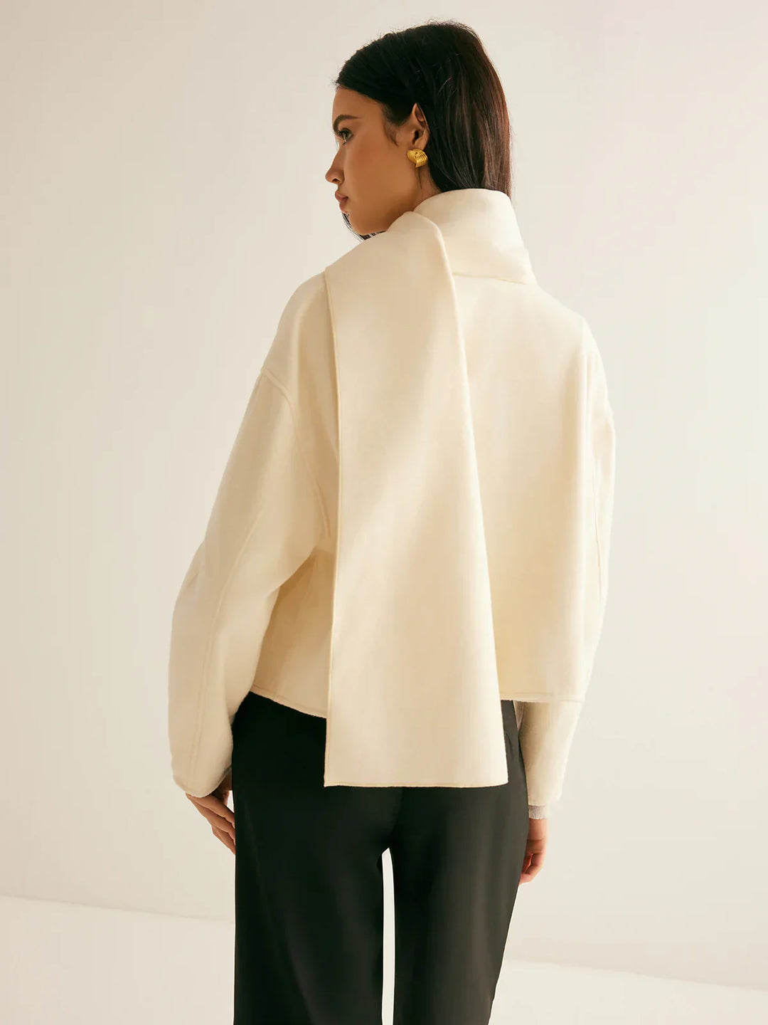 Levoire | Veste Courte Avec Foulard
