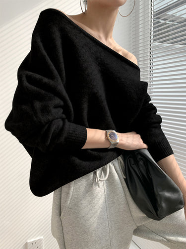 Levoire | Pull Asymétrique Avec Une Épaule