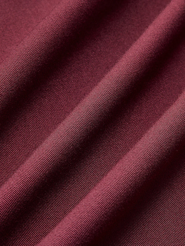 Levoire | Zip Inversé Veste Bordeaux