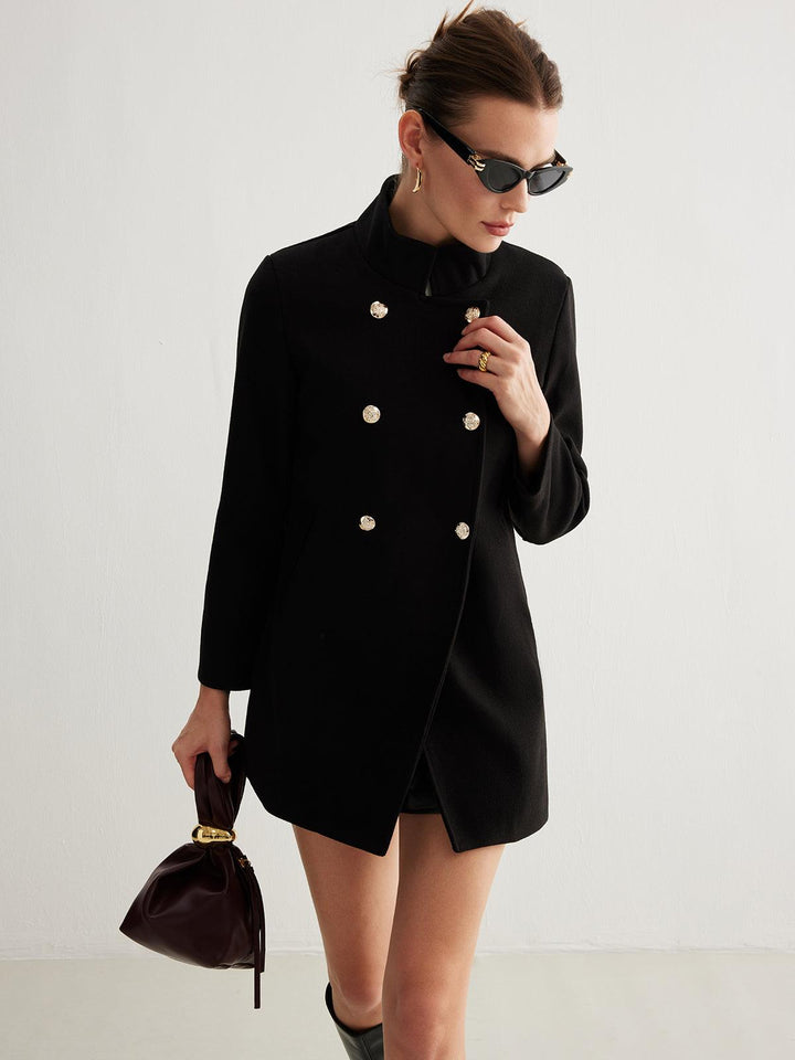 Levoire | Blazer Avec Col Montant Et Bouton Standard 2XL