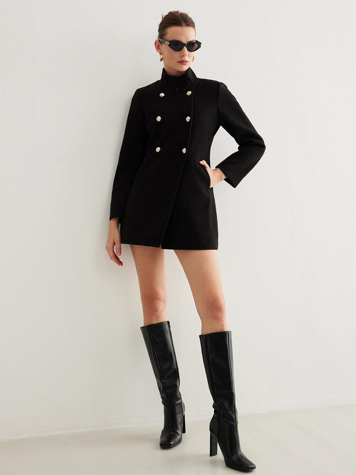 Levoire | Blazer Avec Col Montant Et Bouton Standard