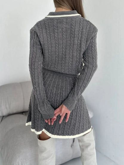 Levoire | Trim Capuche Jupe À Retournement-Set