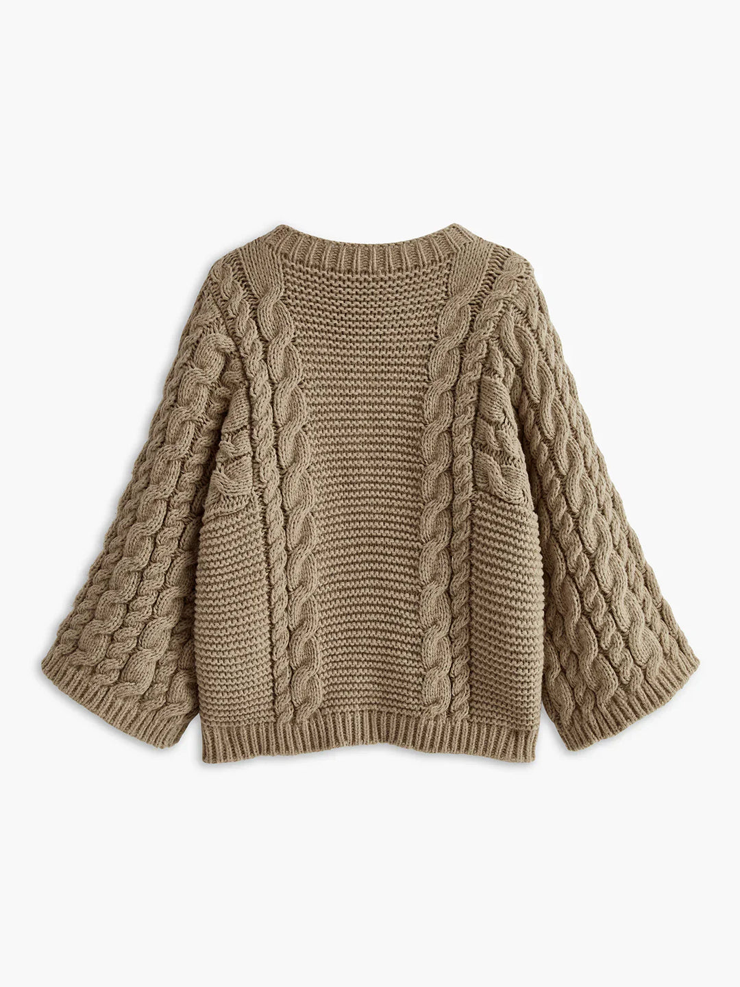 Levoire | Chemise À Col Rond Avec Motif En Torsade