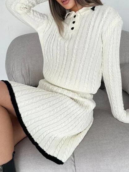 Levoire | Trim Capuche Jupe À Retournement-Set