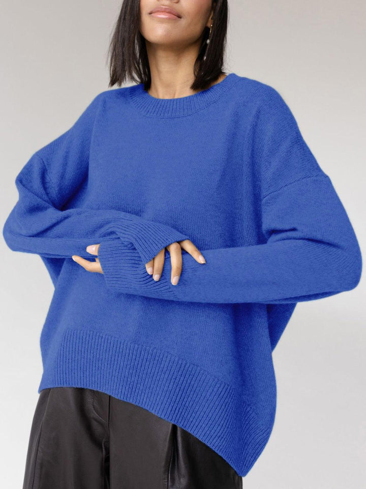 Levoire | Grande Taille Pull Pour Femmes Bleu