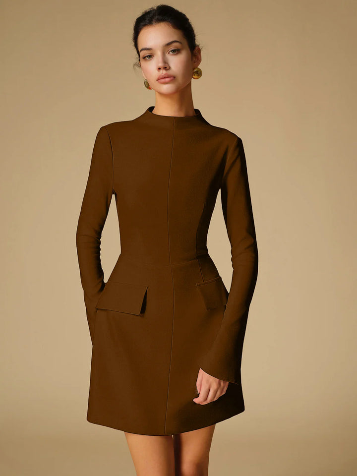 Levoire | Robe Col Montant BRAUN