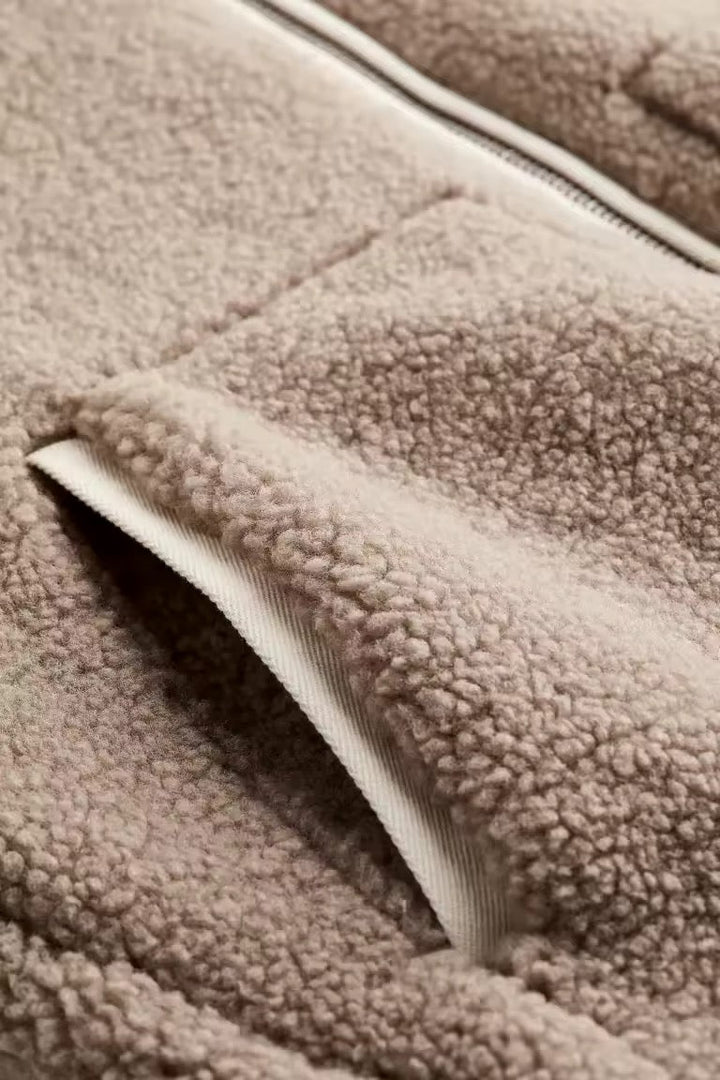 Levoire | Veste En Polaire Douillette Avec Fermeture Éclair Intégrale