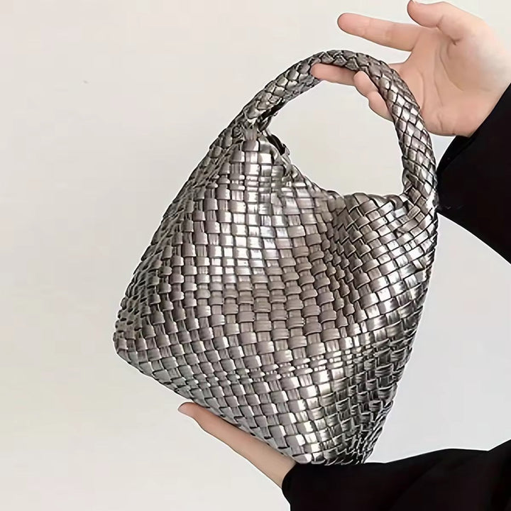Levoire | Sac À Main Tressé En Simili Cuir