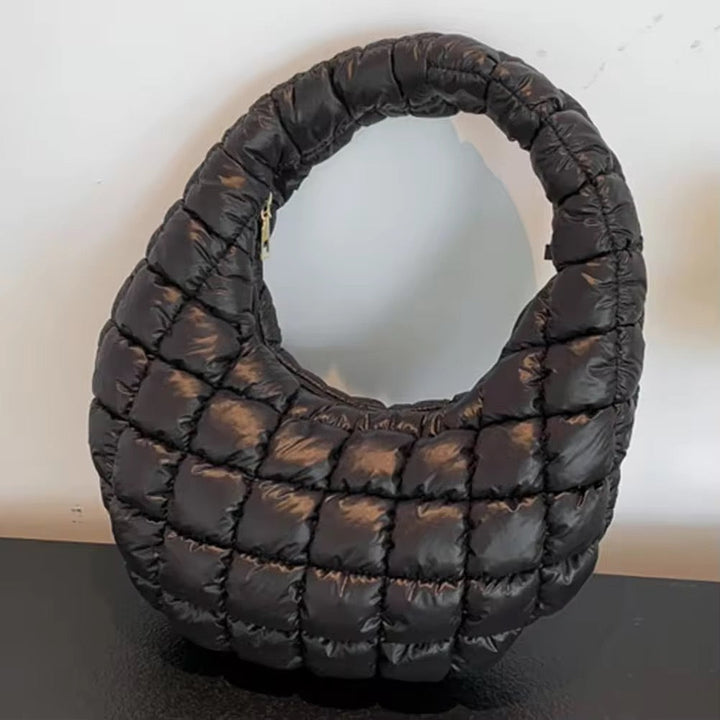 Levoire | Sac En Demi-Lune Rembourré Noir