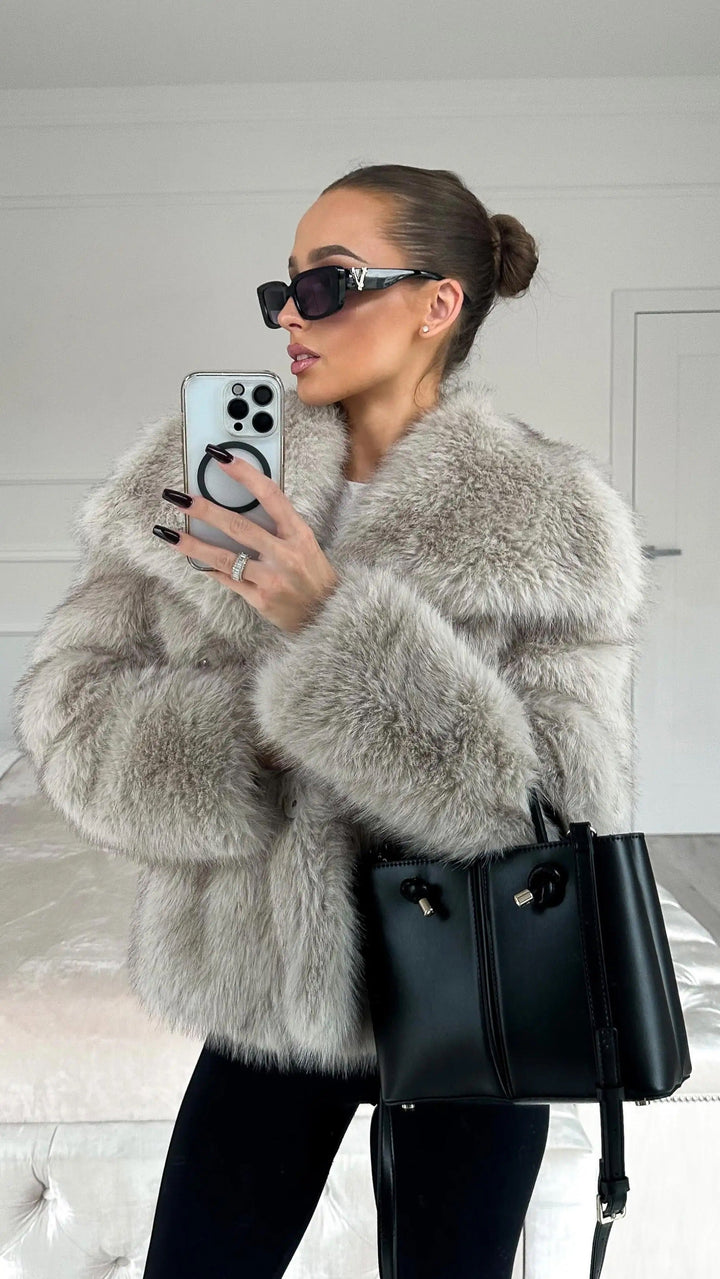 Levoire | Veste En Fausse Fourrure À Manches Longues Confortable