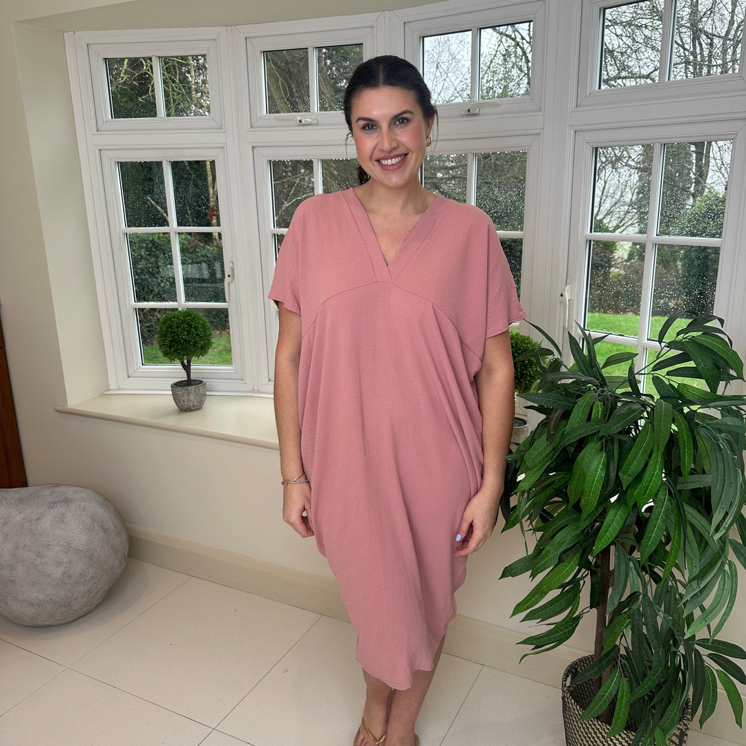 Levoire | Robe Midi Avec Décolleté En V