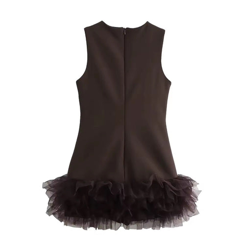 Levoire | Robe De Cocktail Élégante Avec Détails En Tulle
