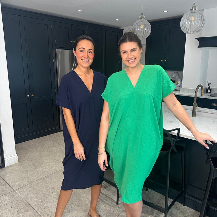 Levoire | Robe Midi Avec Décolleté En V