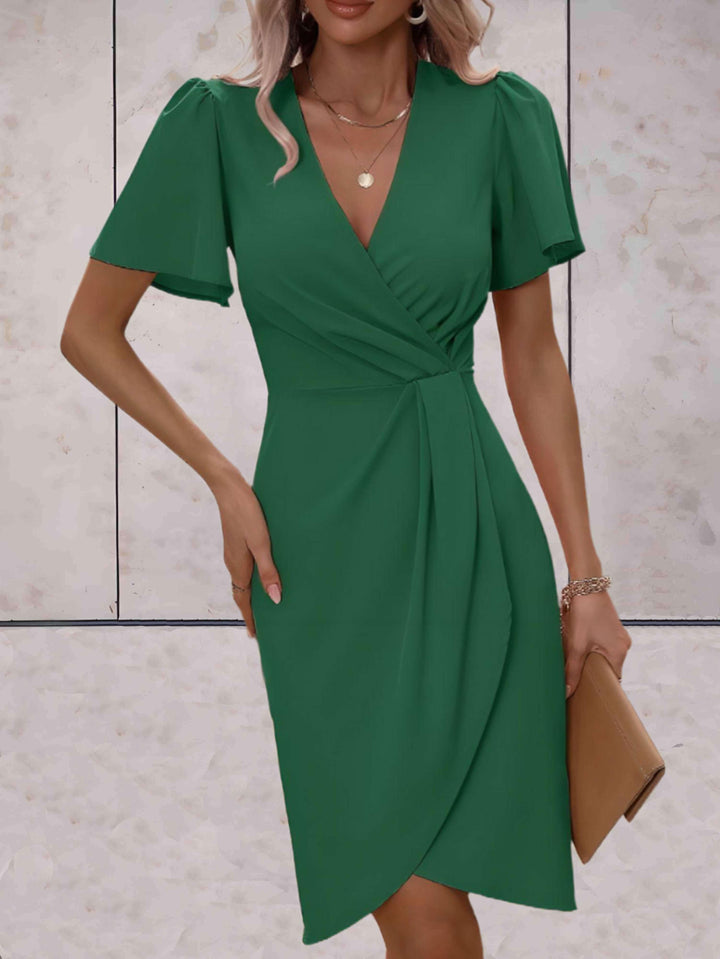 Levoire | Robe Portefeuille Classique Avec Décolleté En V
