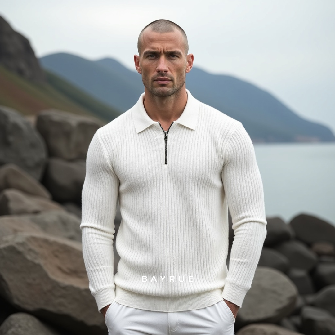 Levoire | Doudoune Hommes Chaleur et Style Blanc