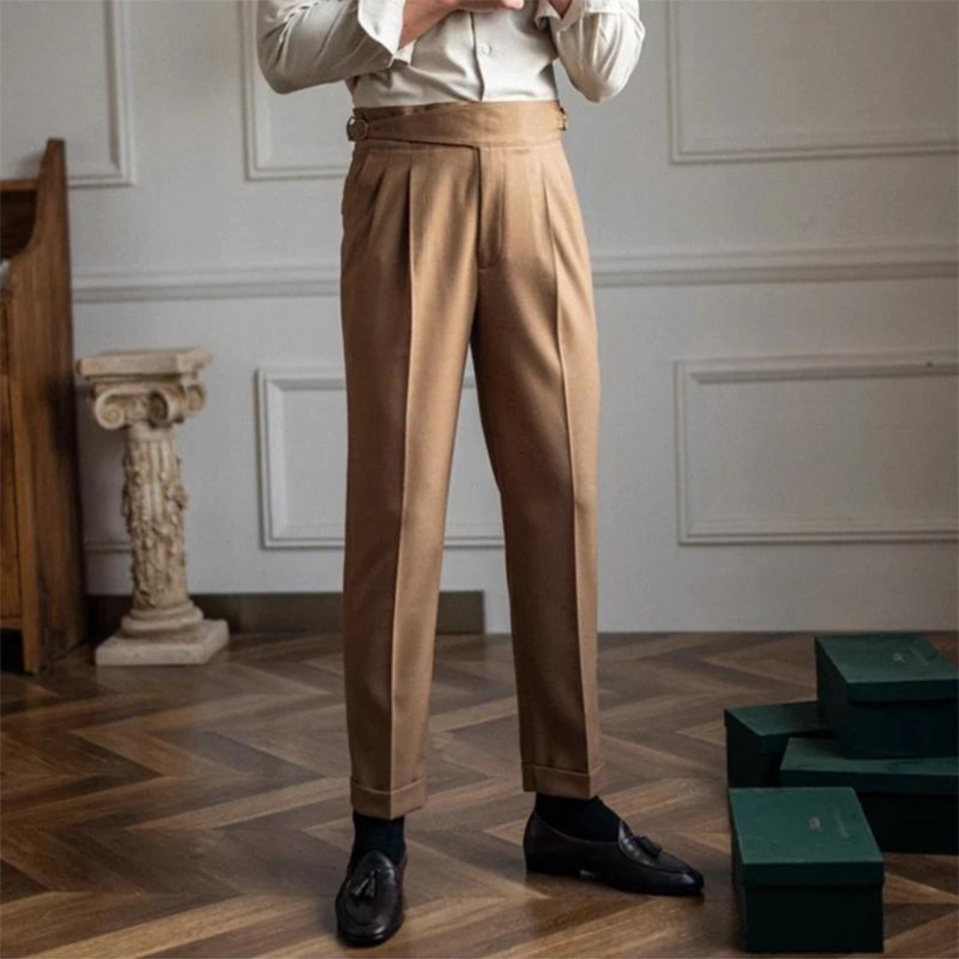 Levoire | Pantalon Faldattu Confortable Et Élégant Coupe Droite