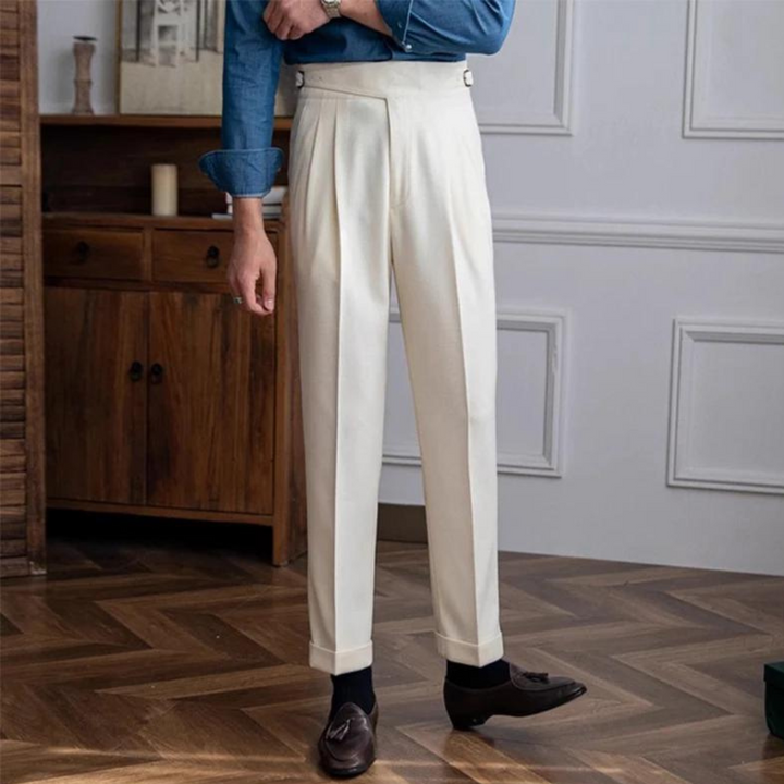 Levoire | Pantalon Faldattu Confortable Et Élégant Coupe Droite