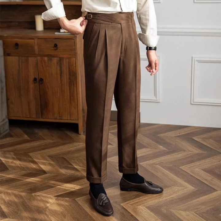 Levoire | Pantalon Faldattu Confortable Et Élégant Coupe Droite
