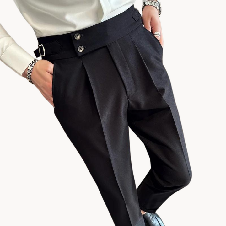 Levoire | Pantalons Ajustables Coupe Slim Et Design Polyvalent