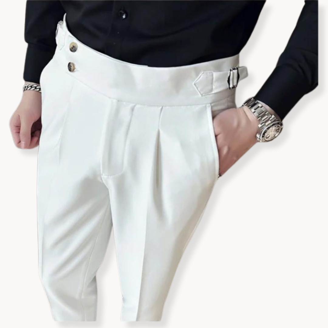 Levoire | Pantalons Ajustables Coupe Slim Et Design Polyvalent