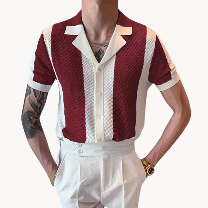 Levoire | Chemise D'Occasion Rayée Gratuite Et Intemporelle En Été