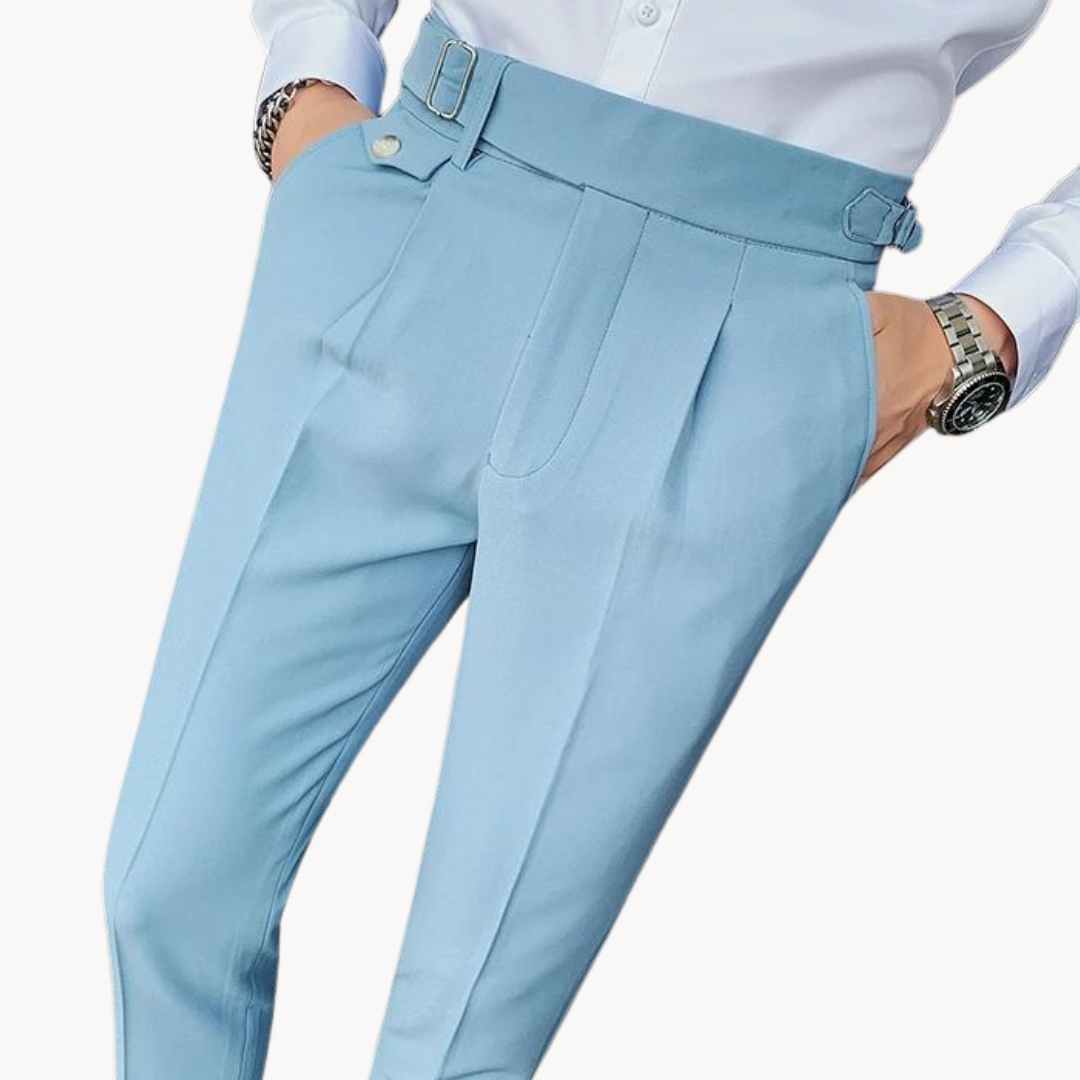 Levoire | Pantalons Élégants Récolte De Vin Style Britannique Et Coupe Confortable