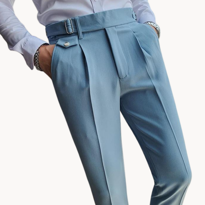 Levoire | Pantalons Élégants Récolte De Vin Style Britannique Et Coupe Confortable