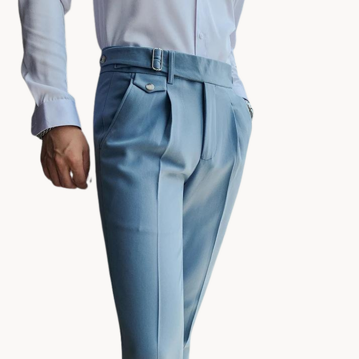 Levoire | Pantalons Élégants Récolte De Vin Style Britannique Et Coupe Confortable