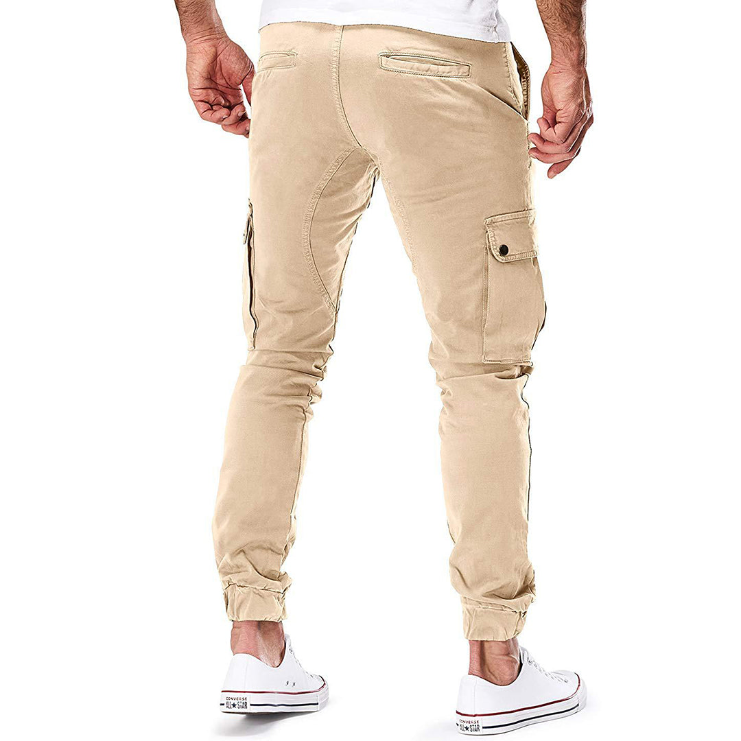 Levoire | Pantalons Cargo Slim Fit Rentou Avec Plusieurs Poches