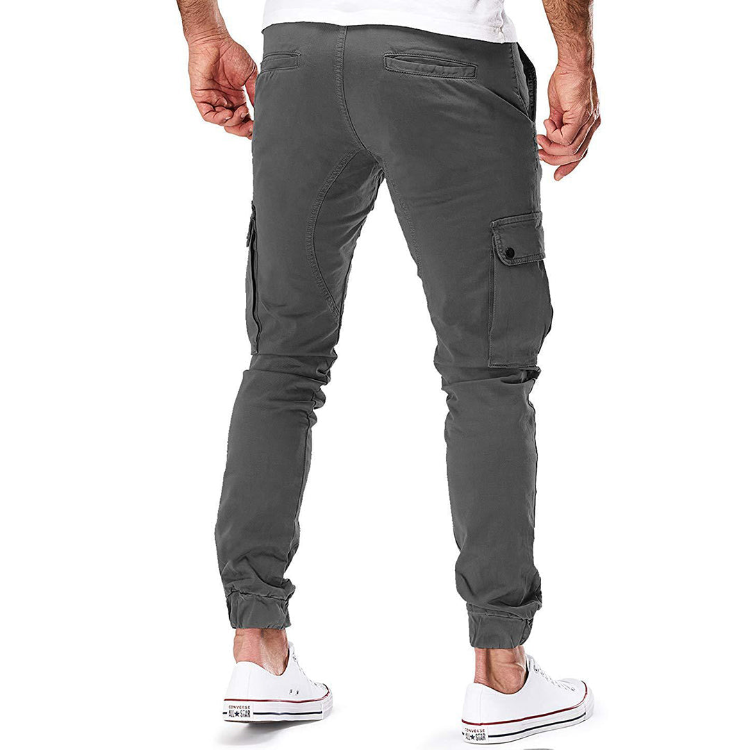 Levoire | Pantalons Cargo Slim Fit Rentou Avec Plusieurs Poches