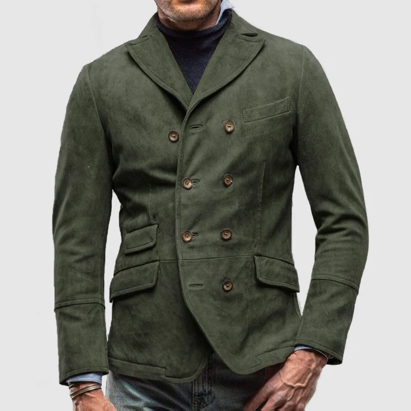 Levoire | Veste Polaire Pour Hommes Dick Avec Poche Vert