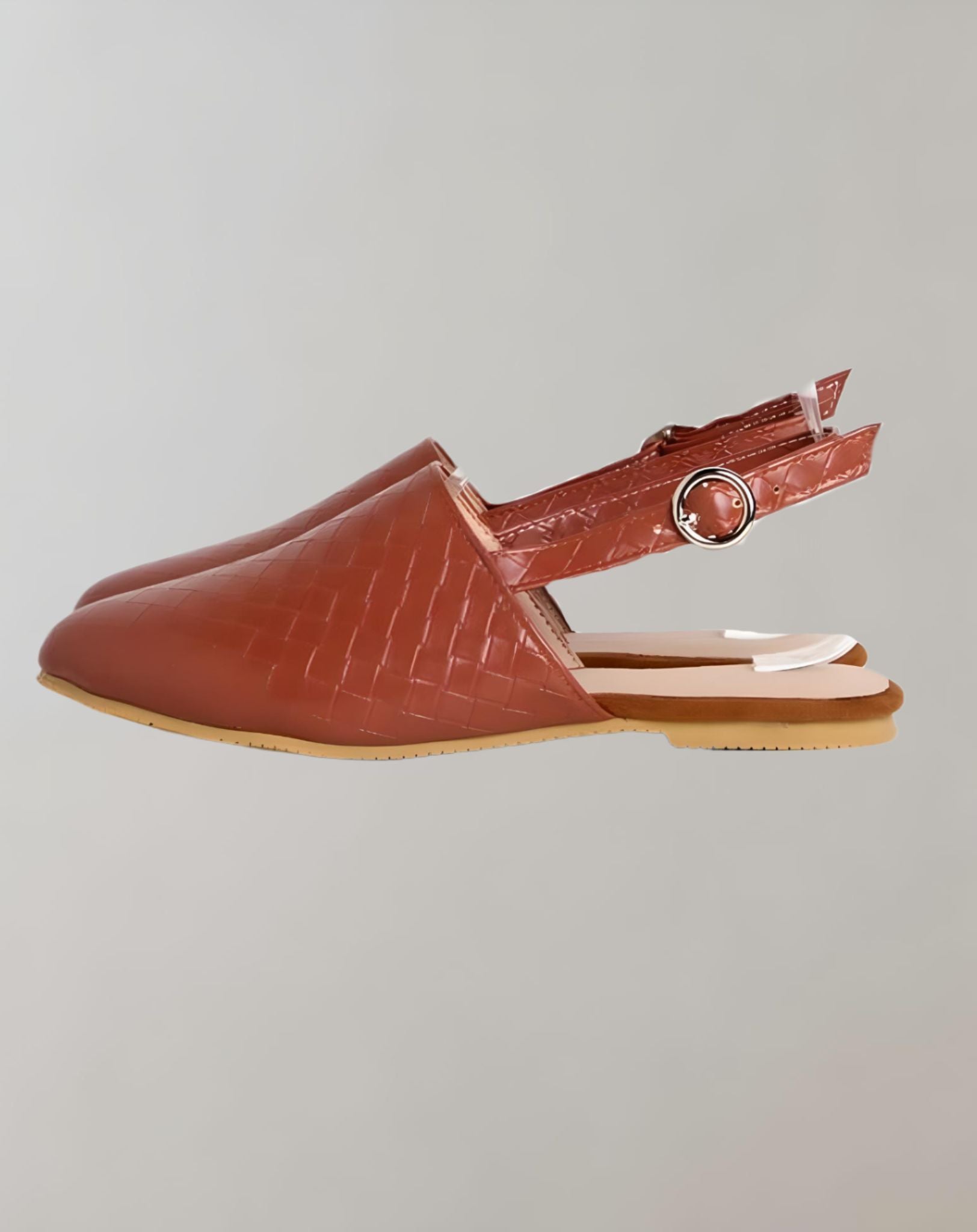 Levoire | Chaussures À Lacets Plates Avec Motif Tissé