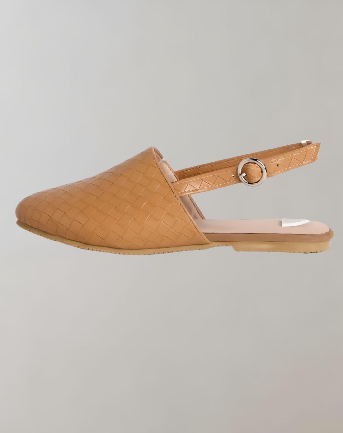 Levoire | Chaussures À Lacets Plates Avec Motif Tissé