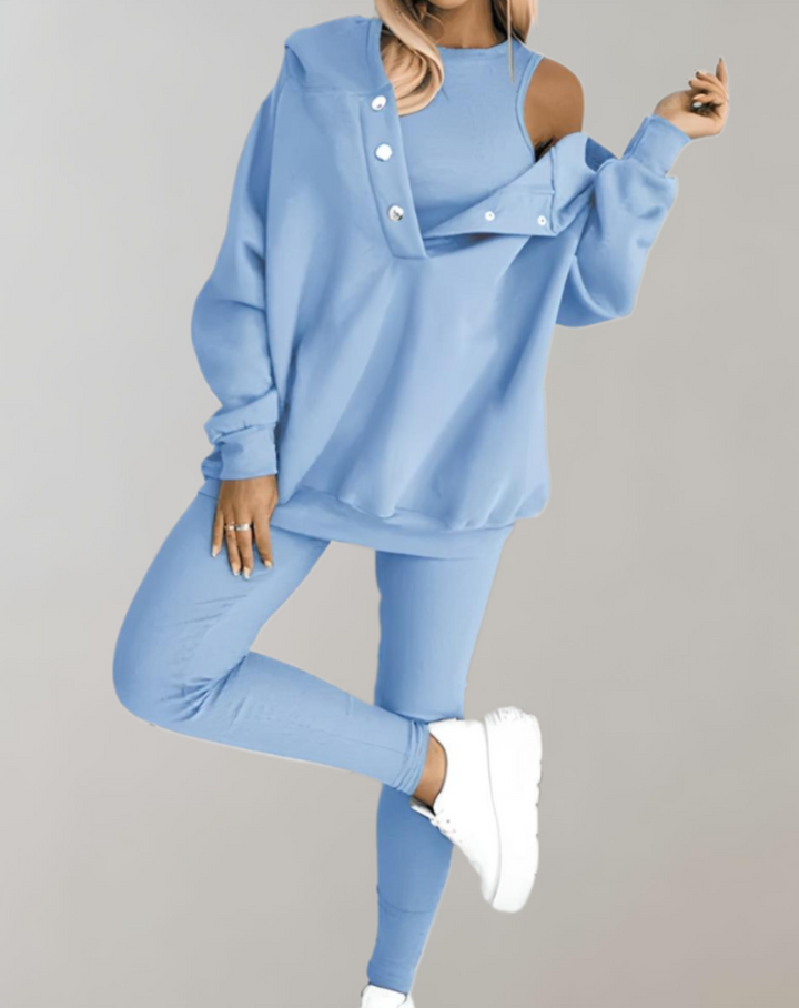 Levoire | 2 Osaisen Set Y À Capuche Xxl Bleu clair