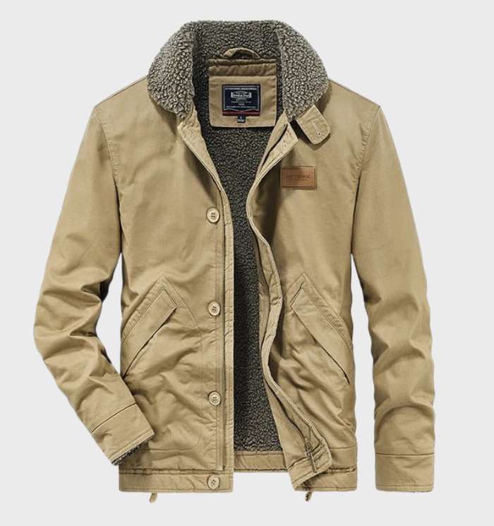 Levoire | Stabiles Veste T-Shirt Pour Hommes Khaki