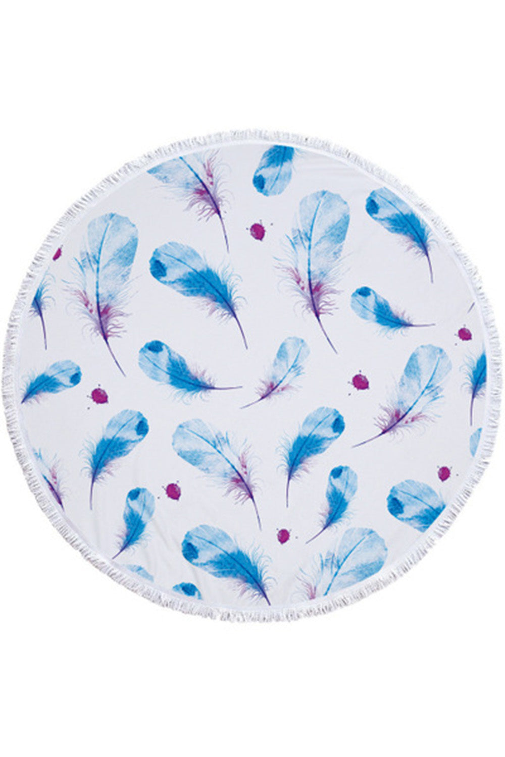 Levoire | Tapis de plage imprimé Tapis de camping Multicolore Taille unique