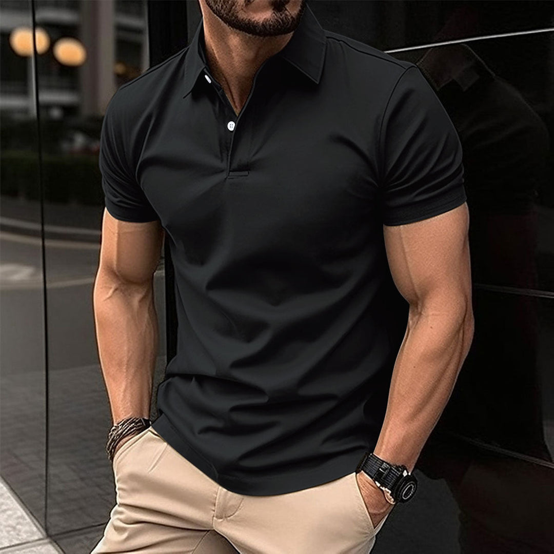 Levoire | Polo Pour Hommes Noir